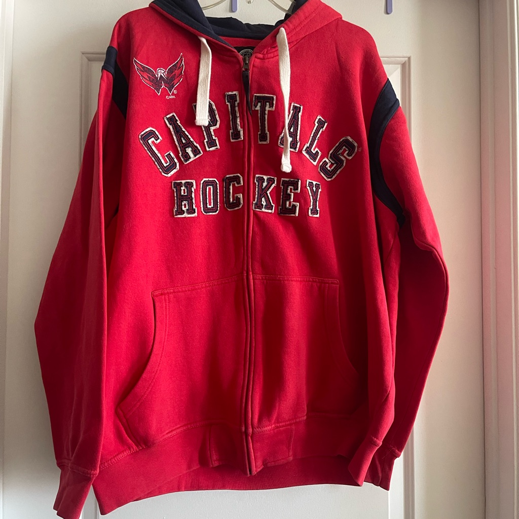 Nhl Capitals Hockey Thick Hoodie Nhl Capitals Hockey Thick Hoodie
